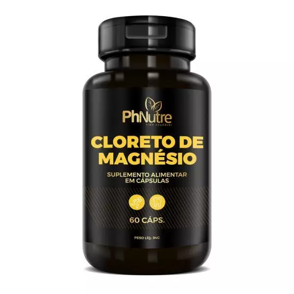 Cloreto de Magnésio Phnutre 60 cápsulas