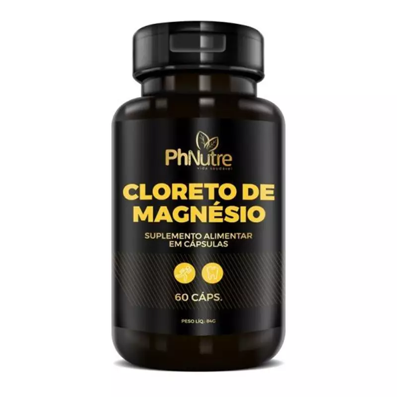 Cloreto de Magnésio Phnutre 60 cápsulas