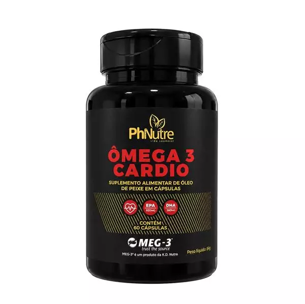 Ômega 3 Cardio PhNutre 60 Cápsulas