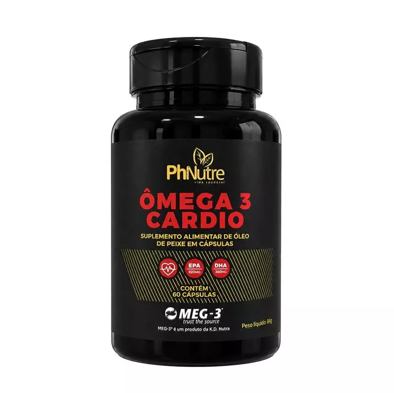 Ômega 3 Cardio PhNutre 60 Cápsulas